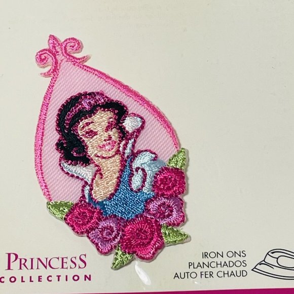 Wright's Disney Home Princess Collection Iron On Patch Snow White Quick Easy - Picture 1 of 6